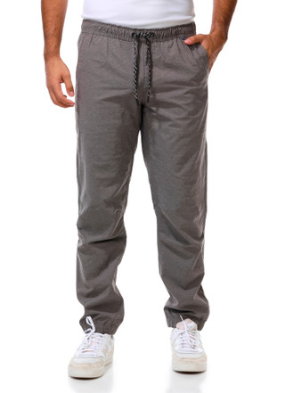Thumbnail 1: Hurley Men's Pull On Draw String Off Duty Heather Twill Joggers 