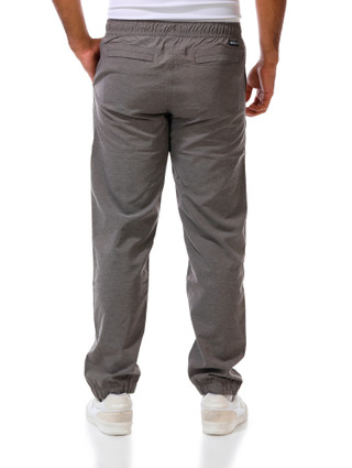 Thumbnail 3: Hurley Men's Pull On Draw String Off Duty Heather Twill Joggers 