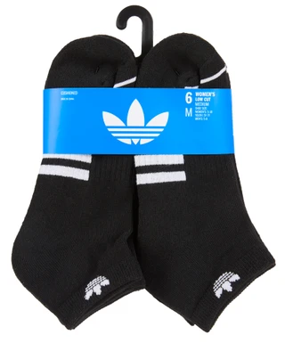 Thumbnail 1: Adidas Women's 6 Pk Low Cut Cushioned Socks 