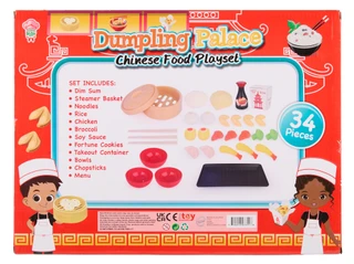 Thumbnail 2: Brooklyn Lollipop 34 Pc Dumpling Palace Chinese Food Playset 