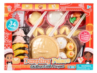 Thumbnail 1: Brooklyn Lollipop 34 Pc Dumpling Palace Chinese Food Playset 