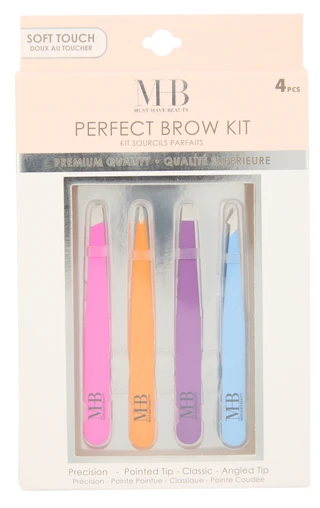 Thumbnail 1: MUST HAVE BEAUTY 4 Pk Perfect Brow Kit  