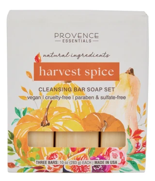 Thumbnail 1: Provence Essentials 3 Pk Cleansing Bar Soap  