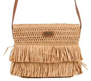 Thumbnail 1: Sun N' Sand Paper Straw Crossbody 