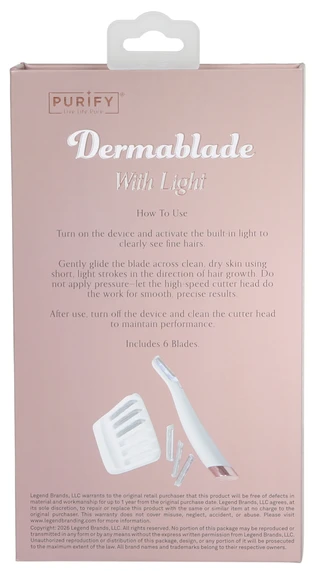 Thumbnail 3: Purify 6 Blade Dermablade w/ Light  
