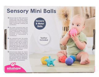Thumbnail 2: Edushape 6 Pc Sensory Mini Balls  