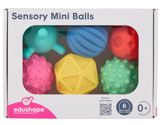Thumbnail 1: Edushape 6 Pc Sensory Mini Balls  