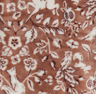 Thumbnail 2: Maple Manor Home 60x70 Woodland Damask Cozy Plush Throw 