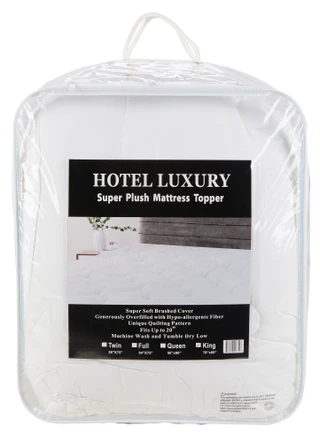 Thumbnail 1: Hotel Luxury King Size Super Plush Mattress Topper 