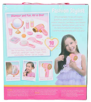 Thumbnail 2: Glitz Girlz 18 Pc Fashion Stylist Playset 