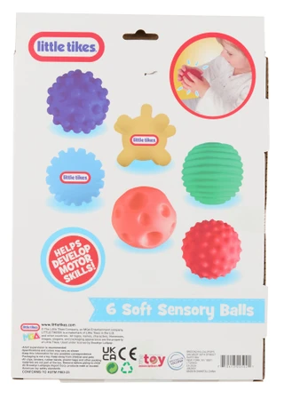 Thumbnail 2: Little Tikes 6 Pk Soft Sensory Balls 