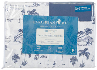 Thumbnail 1: Caribbean Joe Full Size 6 Pc Sheet Set 