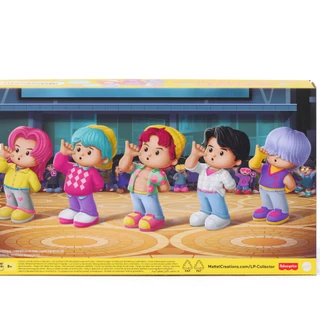 Thumbnail 3: Fisher-Price 5 Pc K Pop Demon Hunters Saja Boys Little People Collector 