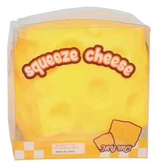 Thumbnail 1: Jumbo Squeeze Cheese Squishy Toy 