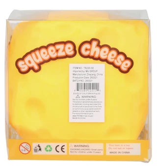 Thumbnail 2: Jumbo Squeeze Cheese Squishy Toy 