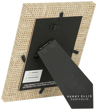 Thumbnail 2: Perry Ellis Portfolio 4x6 Woven Picture Frame  