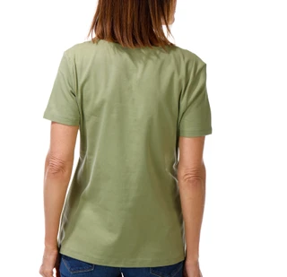 Thumbnail 3: Coral Bay Women's Short Sleeve Split Grommet Neck Top 