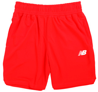 Thumbnail 1: New Balance Big Boys Red Performance Mesh Shorts 