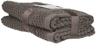 Thumbnail 3: Cotton Valley Home 2 Pk Quick Dry Textured Hand Towels Set 