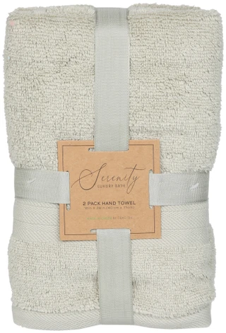 Thumbnail 1: Serenity 2 Pk Hand Towels  