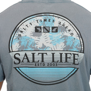 Thumbnail 2: Salt Life Men's Short Sleeve Graphic Crew Neck Pocket Tee 