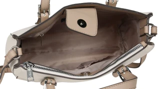 Thumbnail 2: Nautica Outer Banks Logo Zipper & Snap Closure Satchel  