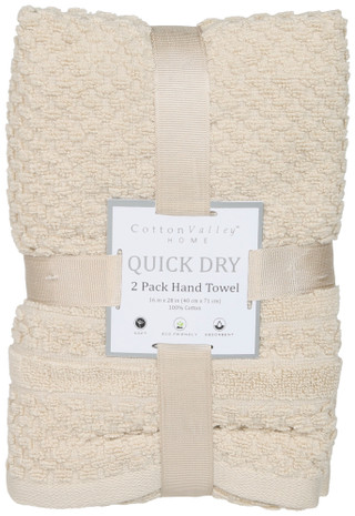 Thumbnail 1: Cotton Valley Home 2 Pk Hand Towels Set 