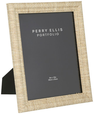 Thumbnail 1: Perry Ellis Portfolio 8x10 Woven Picture Frame 