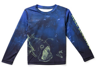 Thumbnail 1: REEL LEGENDS Little Boys Long Sleeve Printed Performance Shirt 