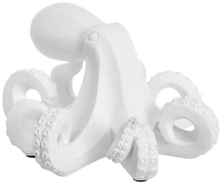 Thumbnail 1: Three Hands Corp 10 In Resin Octopus Figurine 