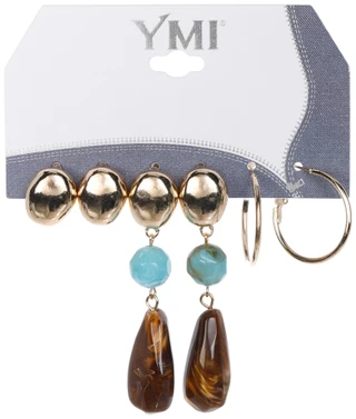 Thumbnail 1: YMI 3 Pk Earrings 