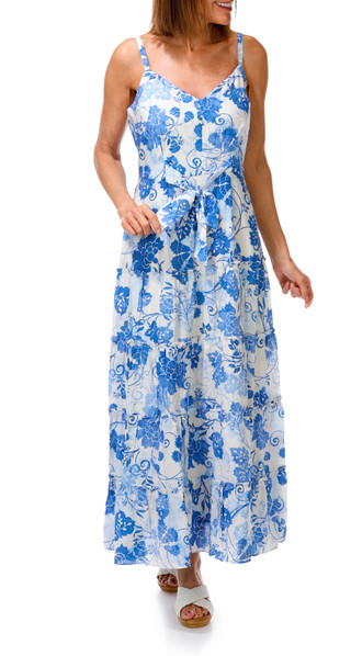 Thumbnail 1: MSK Women's Floral Maxi Dress 