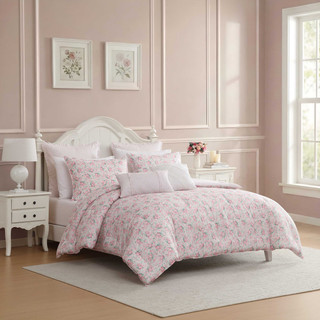 Thumbnail 18: Laura Ashley Laura Ashley Pamelas Posies Cotton Comforter Set 