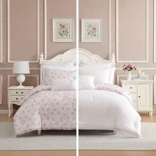 Thumbnail 23: Laura Ashley Laura Ashley Pamelas Posies Cotton Comforter Set 