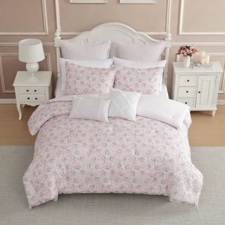 Thumbnail 25: Laura Ashley Laura Ashley Pamelas Posies Cotton Comforter Set 