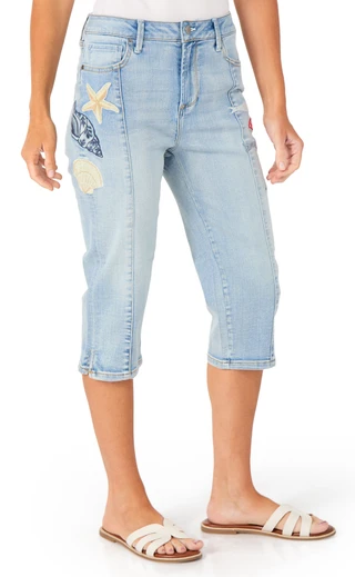 Thumbnail 2: Driftwood Clamdigger x Seaside Social Capri Jeans 