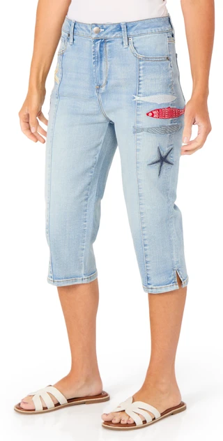 Thumbnail 1: Driftwood Clamdigger x Seaside Social Capri Jeans 