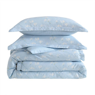 Thumbnail 17: Laura Ashley Laura Ashley Magnolia Grove Cotton Comforter Set 