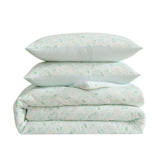 Thumbnail 7: Laura Ashley Laura Ashley Quartet Stripe Microfiber Comforter Set 