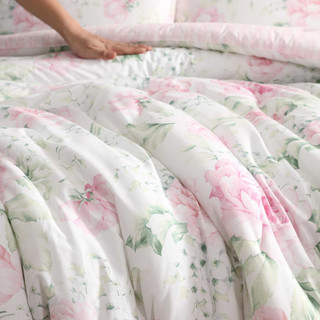 Thumbnail 23: Laura Ashley Laura Ashley Serenity Roses Cotton Comforter Set 