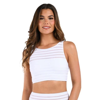 Thumbnail 1: La Blanca Fluid Lines High-Neck Midline Top 