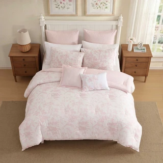 Thumbnail 14: Laura Ashley Laura Ashley Natalie Cotton Comforter Set 