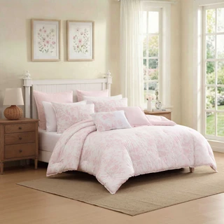 Thumbnail 15: Laura Ashley Laura Ashley Natalie Cotton Comforter Set 