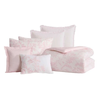 Thumbnail 16: Laura Ashley Laura Ashley Natalie Cotton Comforter Set 