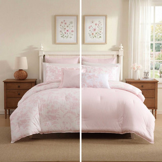 Thumbnail 20: Laura Ashley Laura Ashley Natalie Cotton Comforter Set 