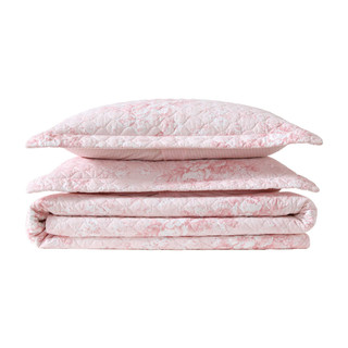 Thumbnail 9: Laura Ashley Laura Ashley Toile Delightful Cotton Quilt Set 