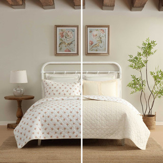 Thumbnail 8: Laura Ashley Laura Ashley Dorrie Cotton Quilt Set 