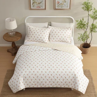 Thumbnail 18: Laura Ashley Laura Ashley Dorrie Cotton Quilt Set 