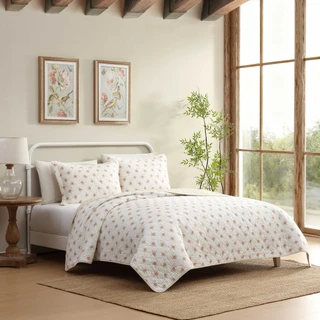 Thumbnail 23: Laura Ashley Laura Ashley Dorrie Cotton Quilt Set 