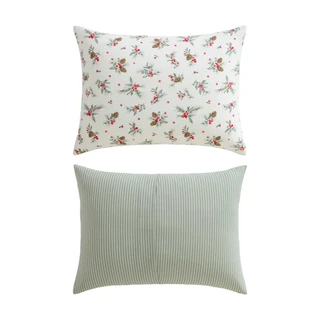 Thumbnail 5: Laura Ashley Laura Ashley Pinecone Berries Cotton Comforter Set 